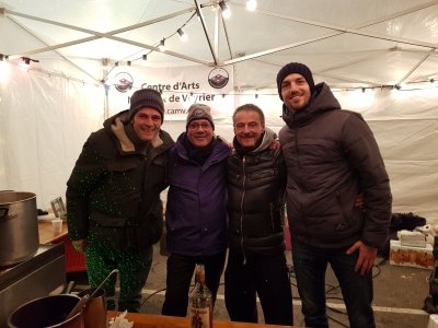 Le CAMV pour la 2e année à la course de l'Escalade à Veyrier