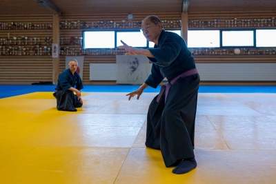 1er jour du Taikai organisé par le CAMV, avec la présence de Soke Irie 26.4.2025